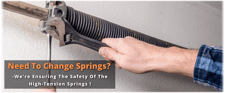 Broken Garage Door Spring Repair Atlanta GA